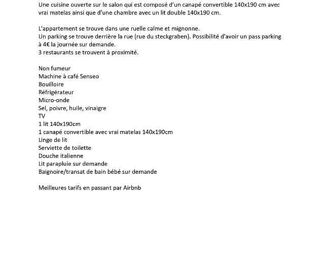 Appartement Le 972 3 étoiles Riquewihr